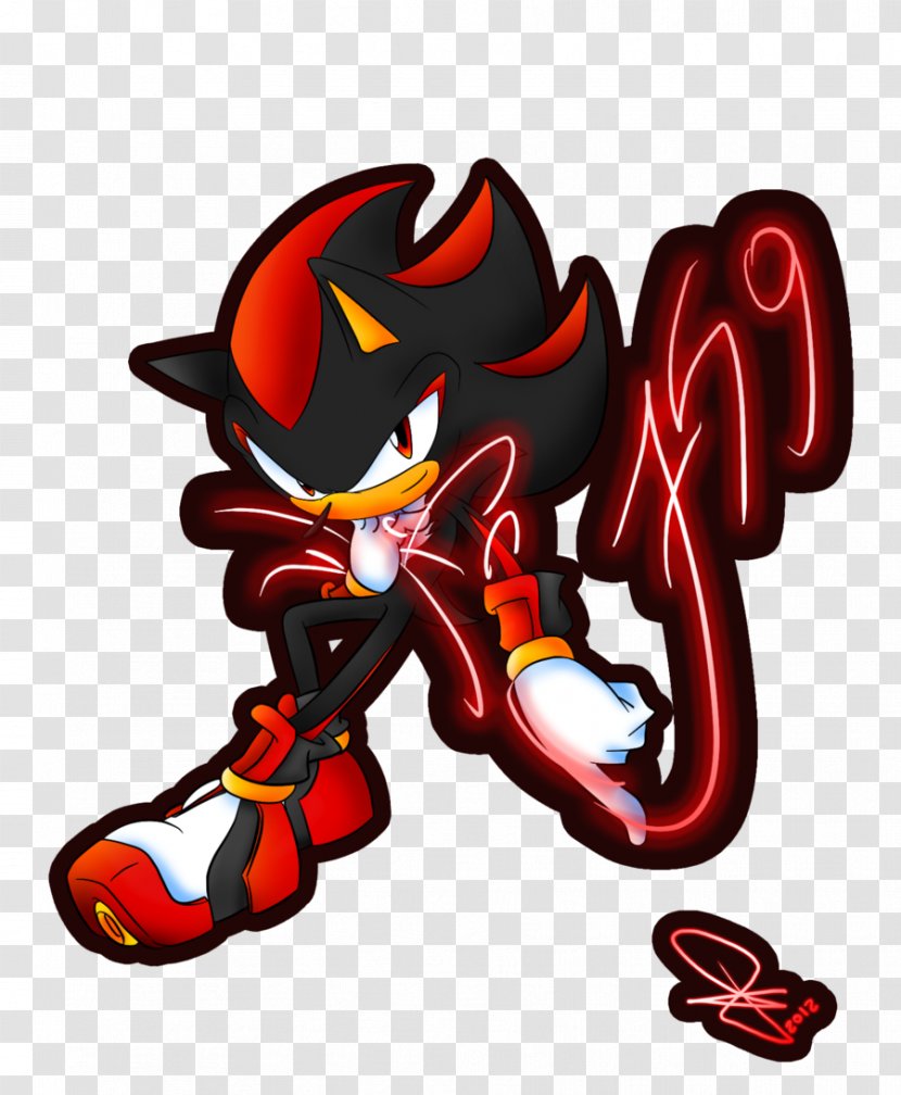 Shadow The Hedgehog Doctor Eggman Drawing - Mythical Creature Transparent PNG