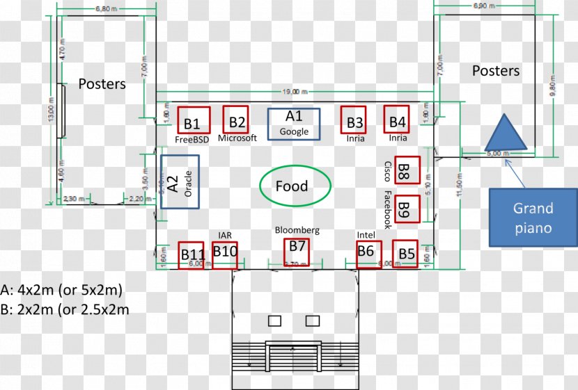 Floor Plan Job Fair Career - Flower - Watercolor Transparent PNG