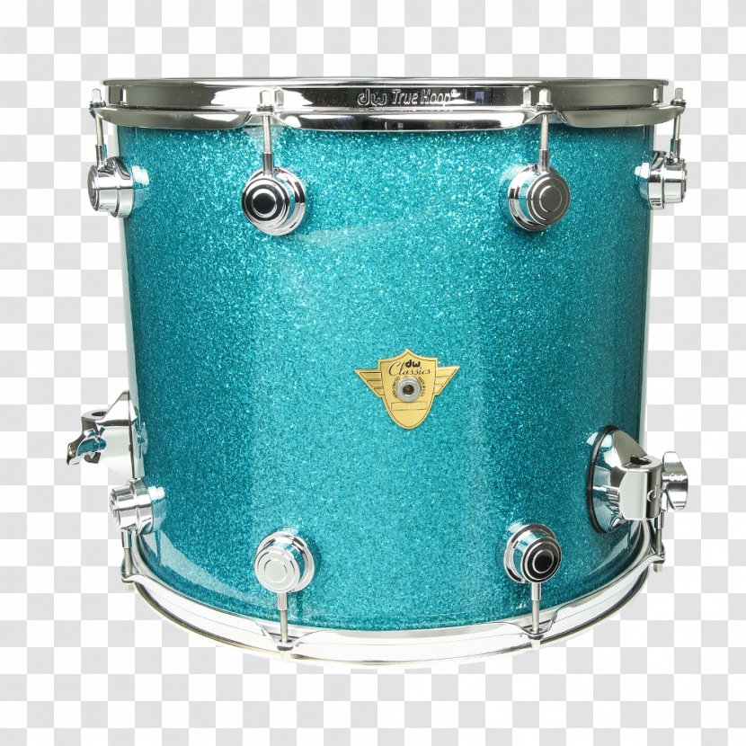Tom-Toms Drum Workshop Turquoise Snare Drums - Percussion Accessory Transparent PNG