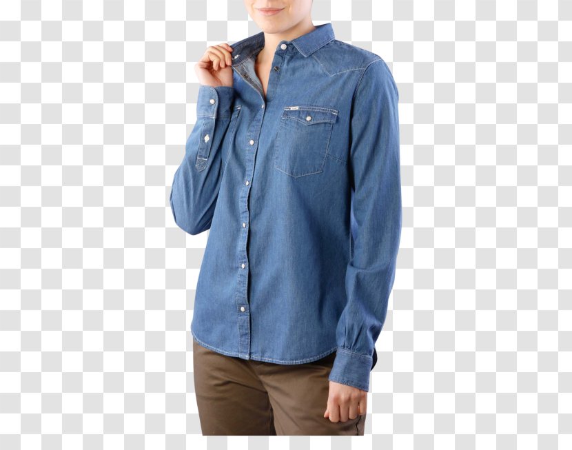 T-shirt Denim Lee Jeans - Mom - Blue Transparent PNG