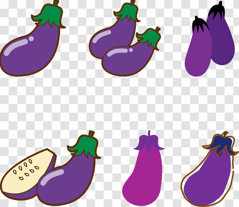 Eggplant Food Vegetable Clip Art Transparent PNG