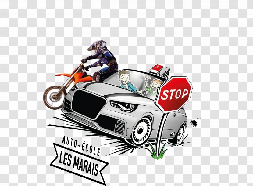 Car Driving School Les Marais Motor Vehicle Driver's Education - Motorcycle - Auto Ecole Transparent PNG