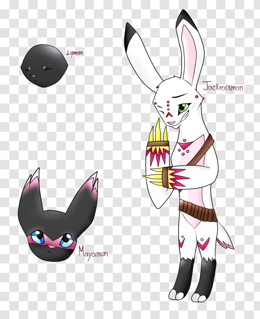 Hare Easter Bunny Rabbit Pet Art - Digimon Transparent PNG