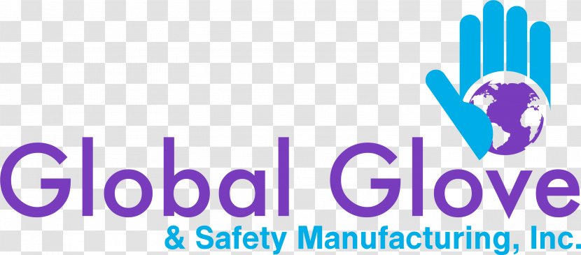 Logo Brand Font Medical Glove Product - Purple Transparent PNG