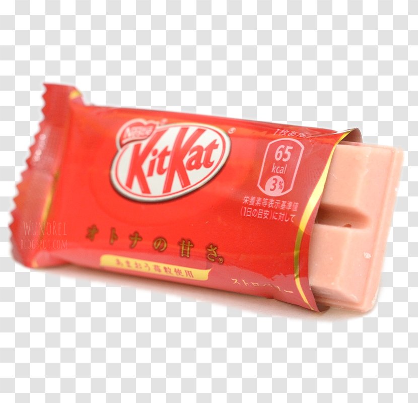 Cheesecake White Chocolate Kit Kat Strawberry - Airheads Transparent PNG