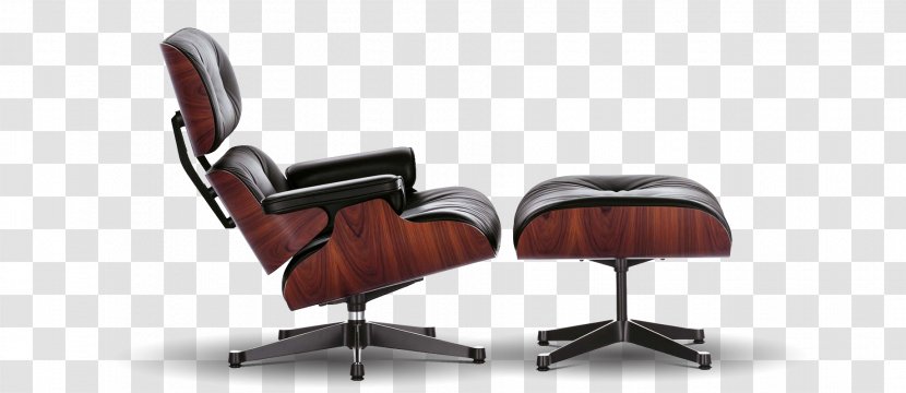 Eames Lounge Chair Wood Table And Ottoman Charles Ray Transparent PNG