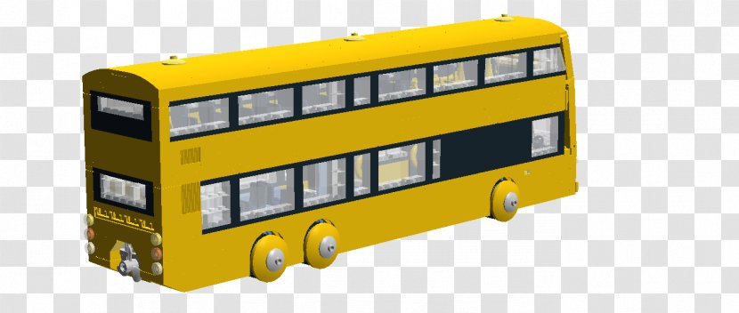 Car Airport Bus Wright StreetDeck Eclipse Gemini - Yellow Transparent PNG