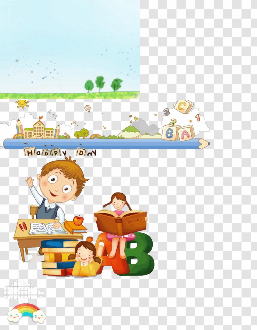 Learning Child Education Study Skills Student - Animated Attention Transparent PNG