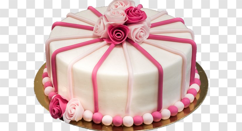 Birthday Cake Torte Marzipan Buttercream Red Velvet - Cream - Kuchen Transparent PNG