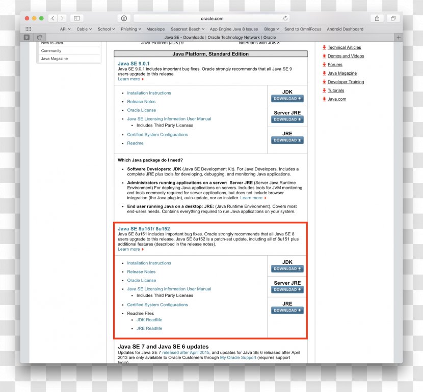 Screenshot OnyX MacOS Sierra - User - Java Transparent PNG