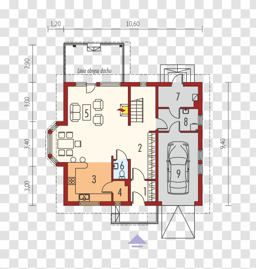 House Floor Plan Building Kitchen Apartment - Pantry Transparent PNG