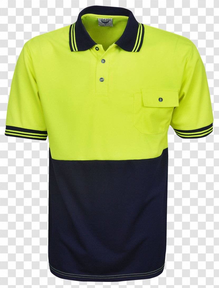T-shirt Polo Shirt High-visibility Clothing - Pocket Transparent PNG