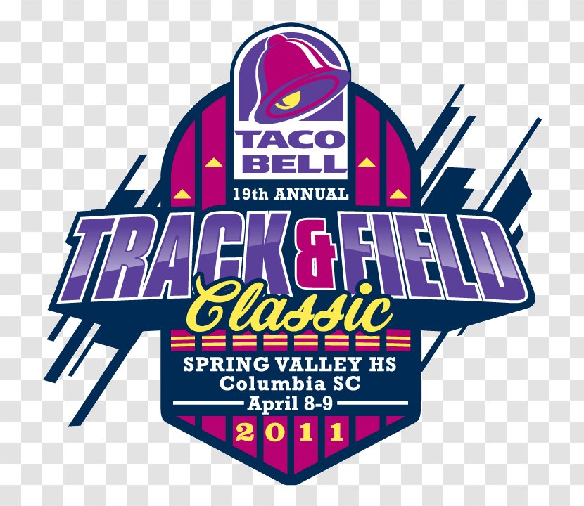 Taco Bell Logo Brand Font - Recreation - Purple Transparent PNG