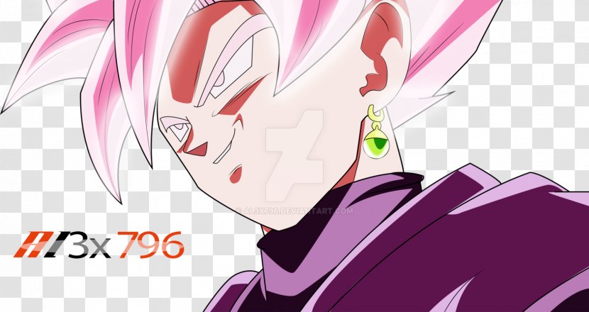 Goku Black Vegeta Bulma Super Saiyan - Frame Transparent PNG