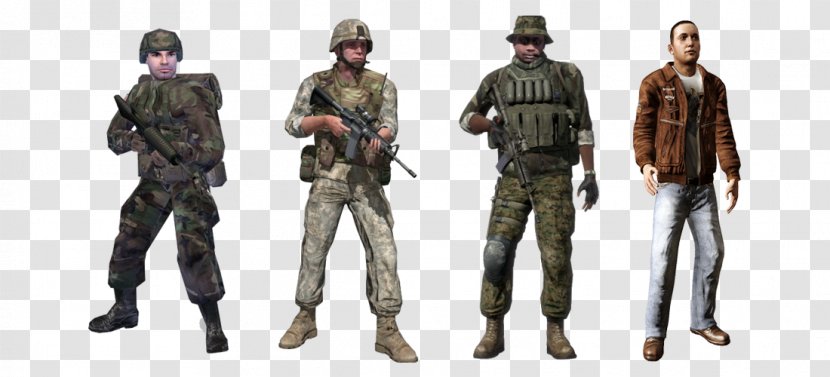 ARMA 2 3 Operation Flashpoint: Cold War Crisis DayZ Real Virtuality - Mod - Soldier Transparent PNG