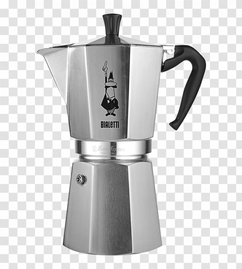 Moka Pot Espresso Coffee Italian Cuisine Cafe - Cup - Machine Transparent PNG