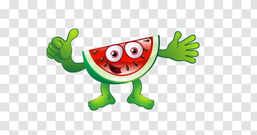 Cartoon Fruit Pineapple - Qversion - Watermelon Man Transparent PNG