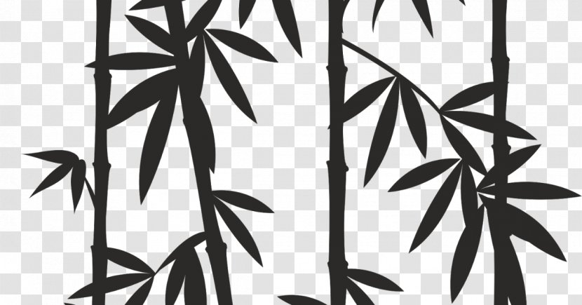 Tropical Woody Bamboos Drawing Image Painting - Bamboo Transparent PNG