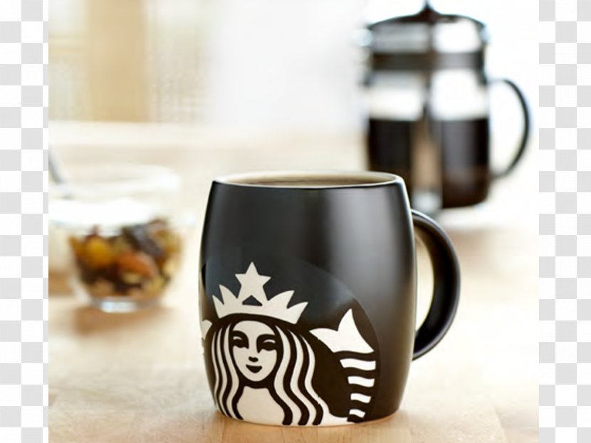 Coffee Cup Tea Mug Starbucks - Tankard Transparent PNG