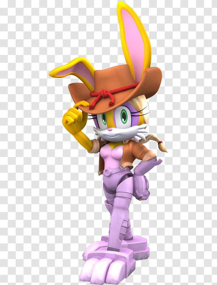 Cream The Rabbit SegaSonic Hedgehog Sonic 3D Princess Sally Acorn Knuckles Echidna - Figurine Transparent PNG