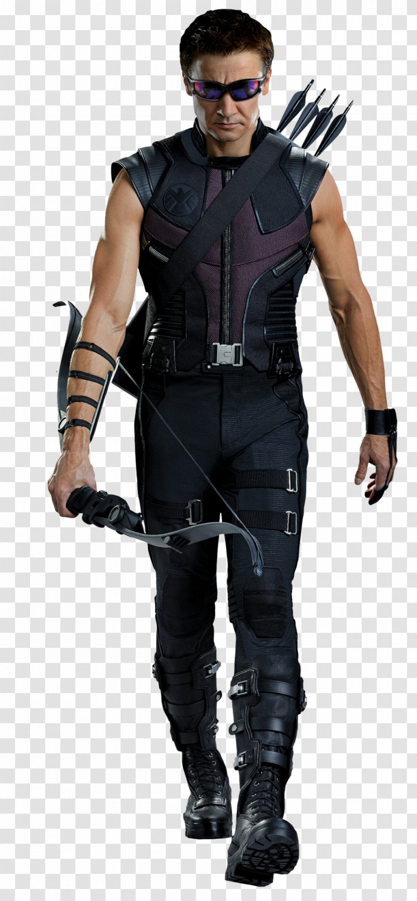 Jeremy Renner Clint Barton Black Widow Captain America Avengers: Age Of Ultron - Clothing - Hawkeye Transparent PNG