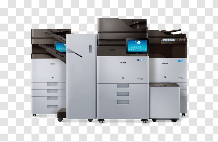 Multi-function Printer Photocopier HP Inc. Samsung MultiXpress SL-K7400LX - Ricoh Transparent PNG