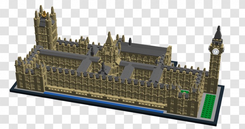 Palace Of Westminster Big Ben Lego Ideas Architecture - Technic Transparent PNG