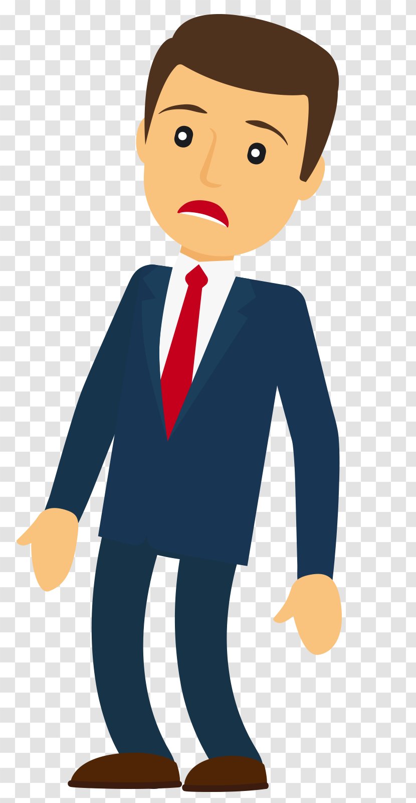 Businessperson Cartoon Illustration - Flower - Business Man Transparent PNG