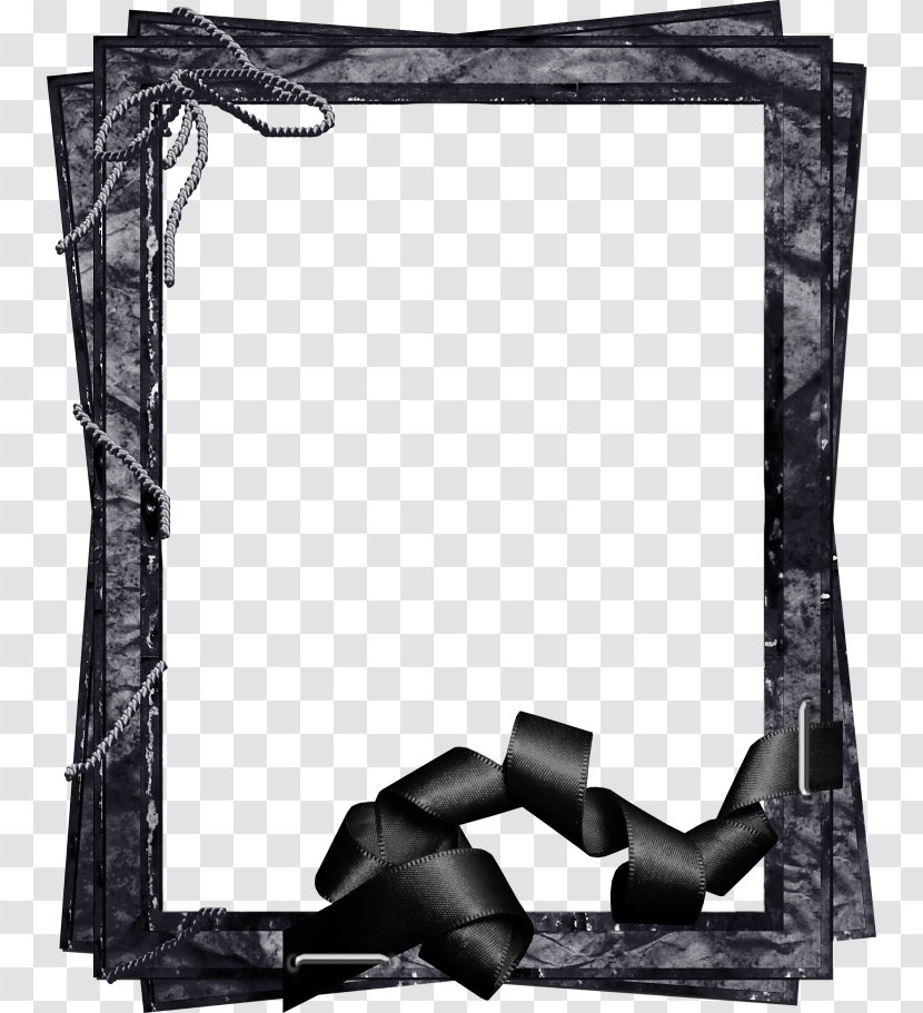 Picture Frames White Rectangle - Black M - Design Transparent PNG