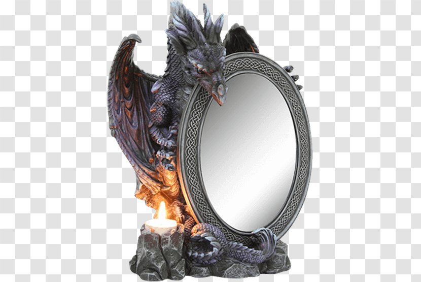 Mirror Dragon Fantasy Tealight Legendary Creature - Glowing Transparent PNG