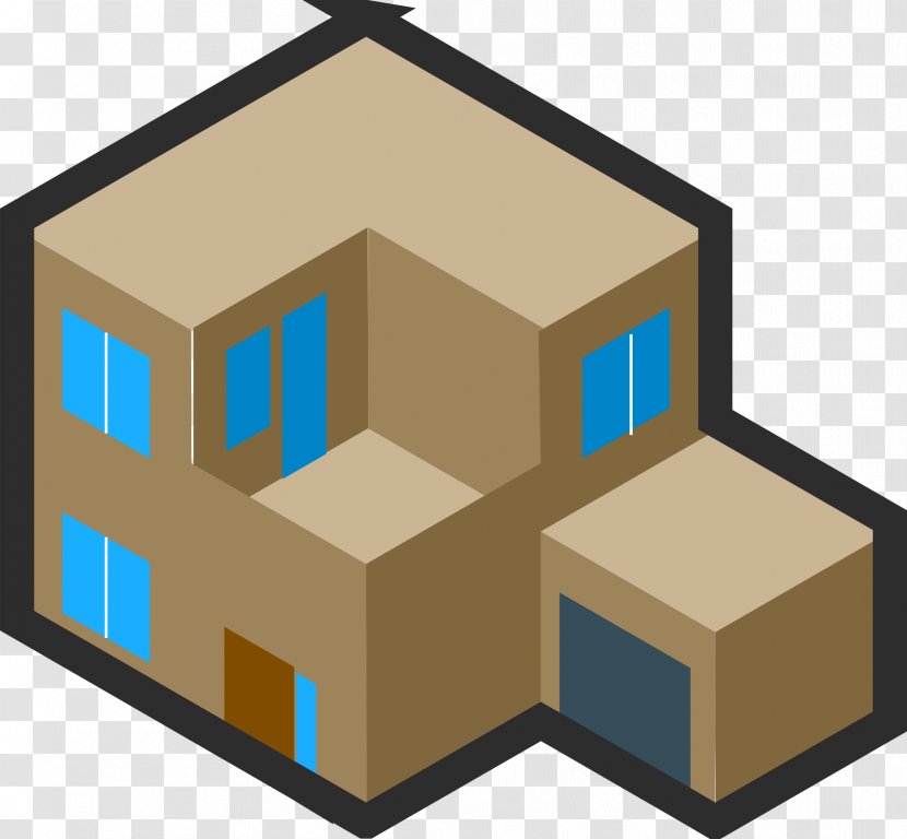Drawing Building Isometric Projection House Clip Art - Apartment Transparent PNG