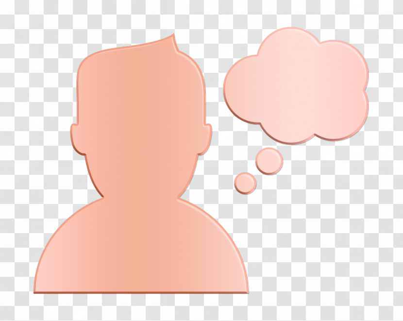 User Set Icon Man Thinking Icon People Icon Transparent PNG