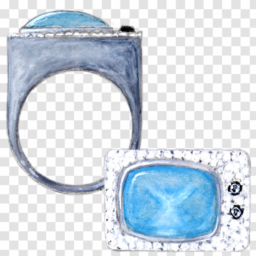 Turquoise Sapphire Silver - Ring Transparent PNG