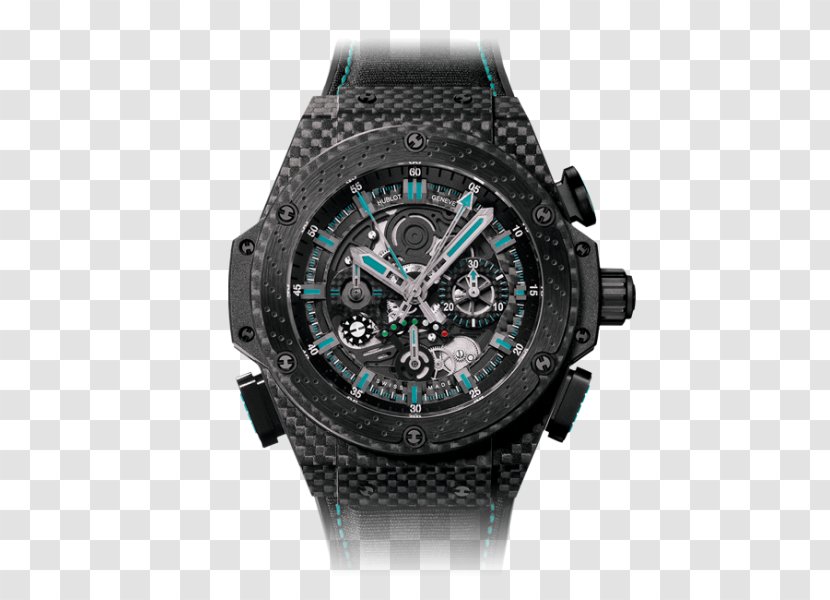 Hublot King Power Watch Replica Tourbillon - Metal Transparent PNG