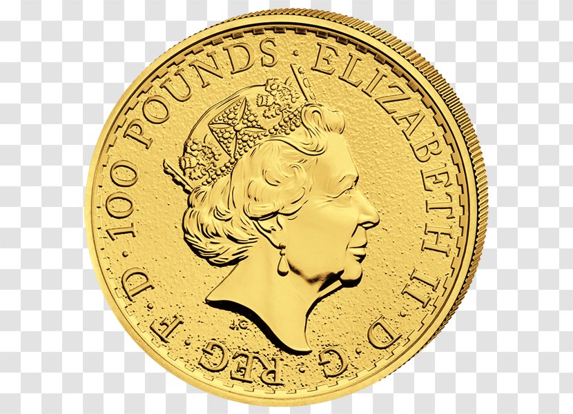 Royal Mint Britannia Bullion Coin Gold - Krugerrand Transparent PNG