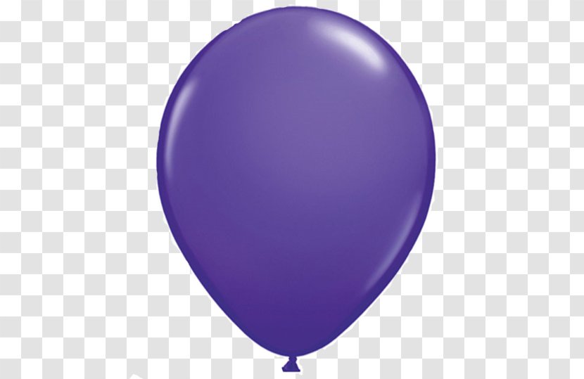 Gas Balloon Purple Violet Lilac - Confetti Transparent PNG
