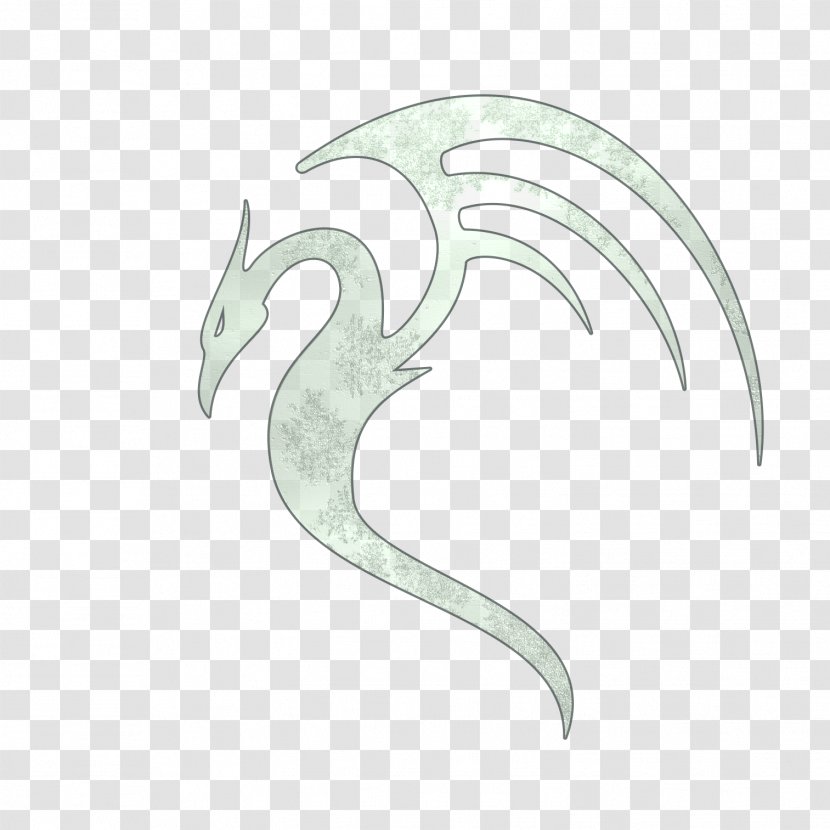 Legendary Creature Font - Ice Dragon Transparent PNG