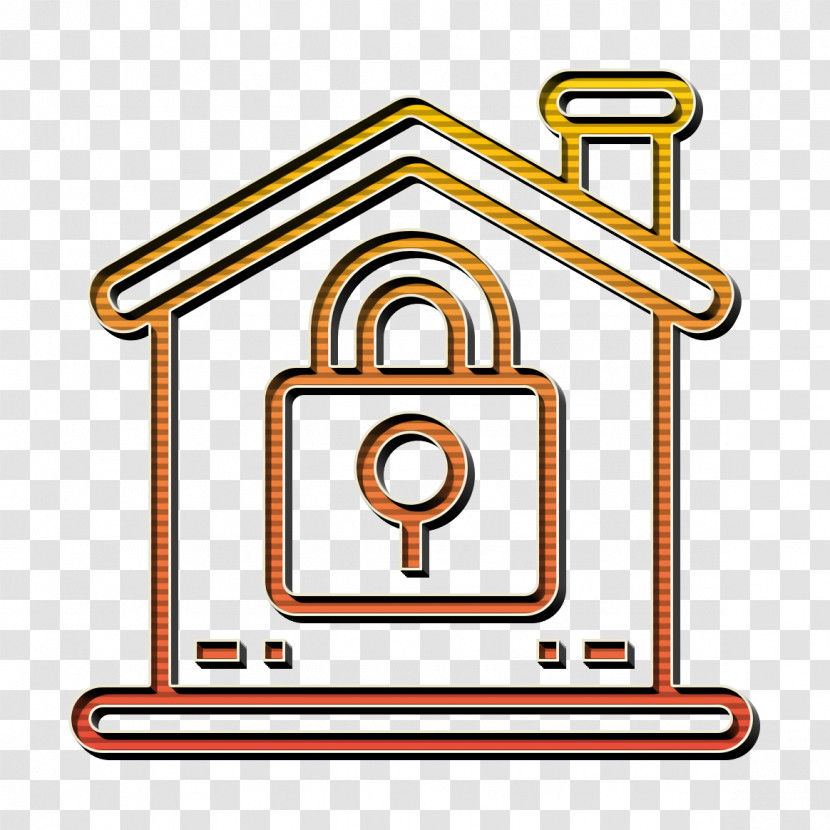 Real Estate Icon Home Icon Lock Icon Transparent PNG