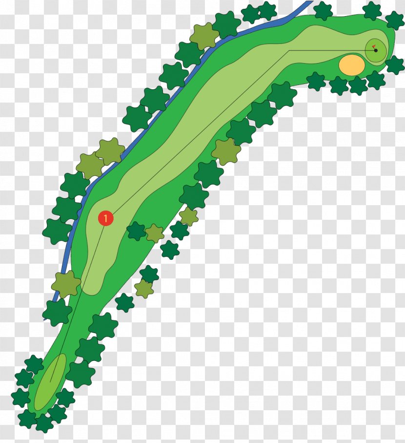Golf Course Par Tees Clubs - Page Layout Transparent PNG