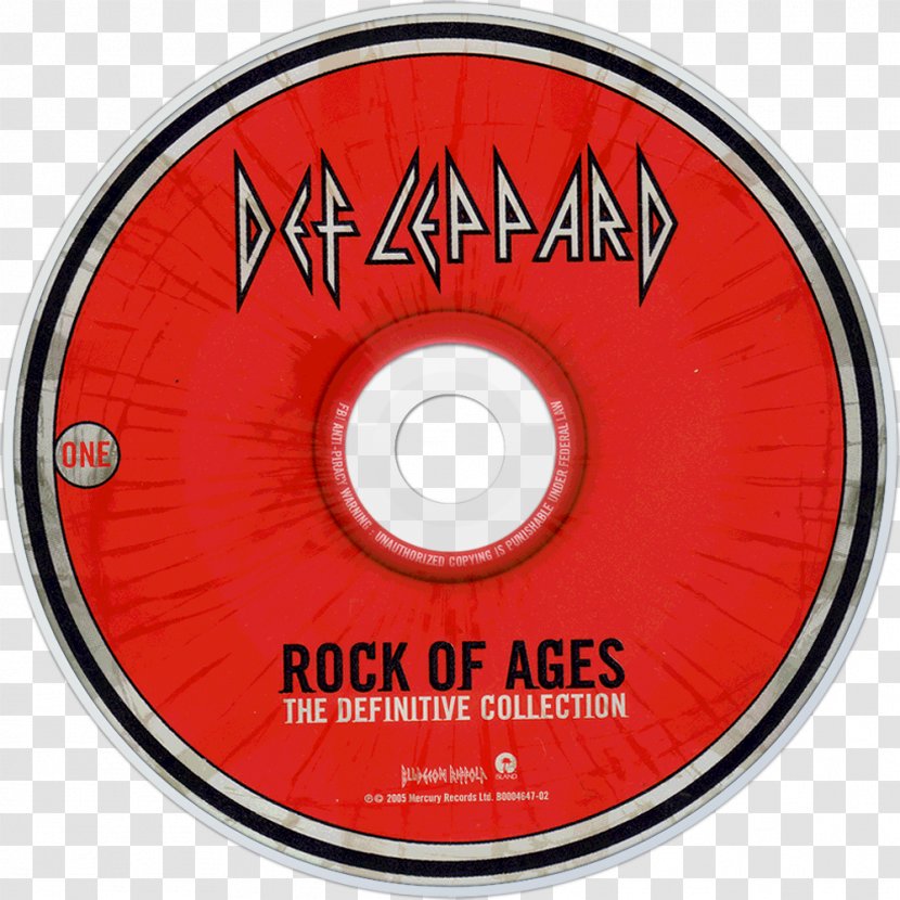 Def Leppard Rock Of Ages: The Definitive Collection Hysteria DVD - Tree - Cartoon Transparent PNG
