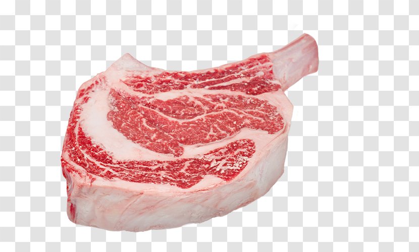 Kobe Beef Matsusaka Rib Eye Steak - Silhouette - Meat Transparent PNG