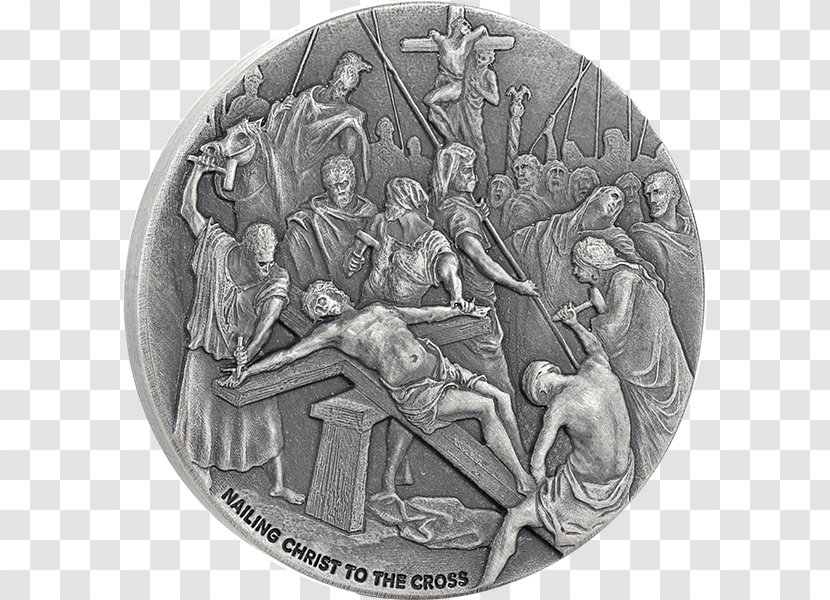 Coin Silver Gold Bar Baptism Of Jesus Bible - Medal - Metal Transparent PNG
