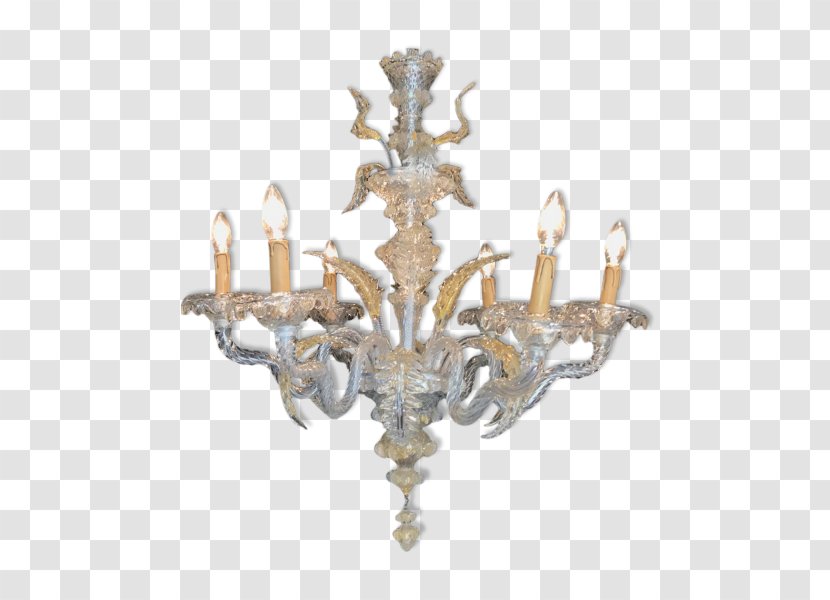 Chandelier Murano Glass Light Fixture - Ceiling - Luster Transparent PNG