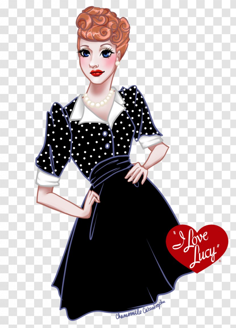Lucille Ball I Love Lucy Hollywood Polka Dot Actor Transparent PNG
