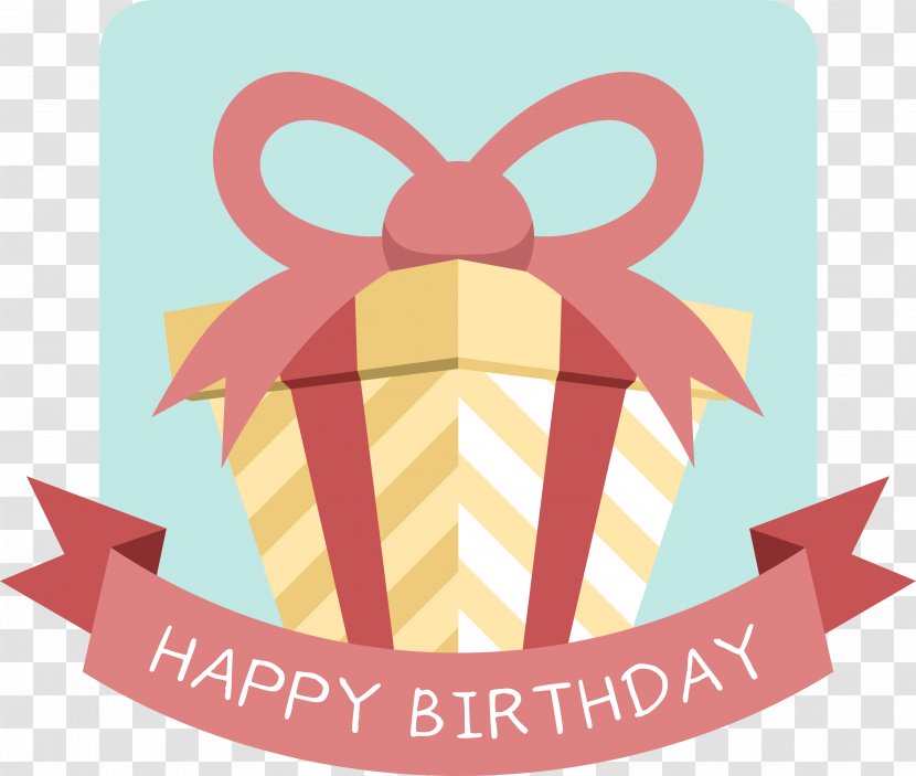 Birthday Cake Gift Party - Happy To You - Celebration Labels For Children Transparent PNG