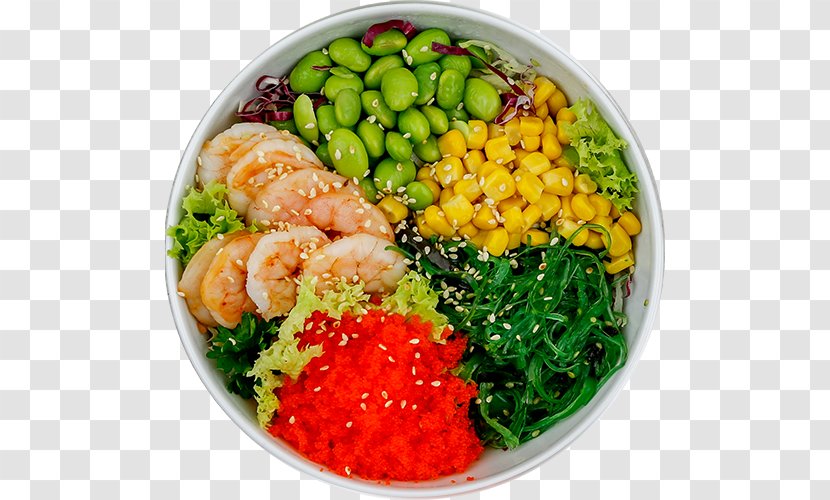 Poke Shabu-shabu Asian Cuisine Sushi Sashimi - Shrimps Transparent PNG