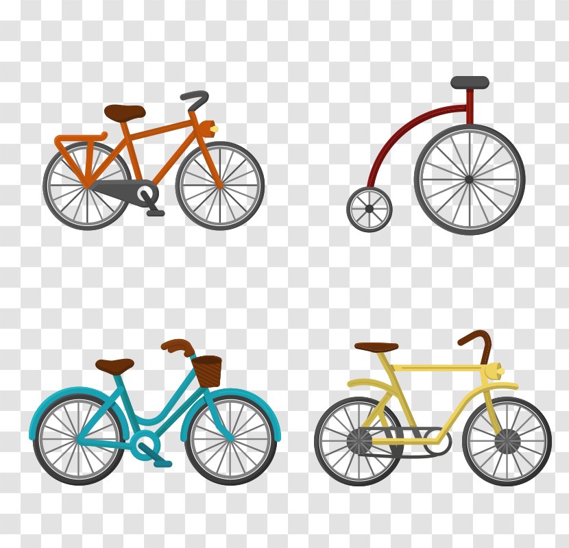 Bicycle Lock Cycling Vector Graphics Mountain Bike - Drivetrain Part - Wheel Transparent PNG