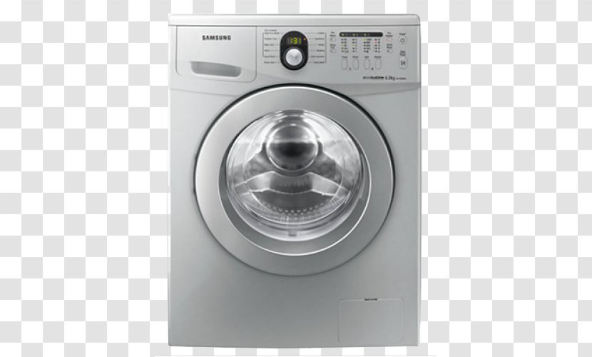 Washing Machines Samsung Electronics WF70F5E2W4 Textile - Front Loader Transparent PNG