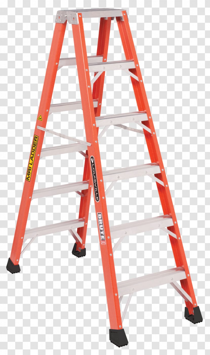Louisville Ladder Tool Fiberglass Keukentrap Transparent PNG