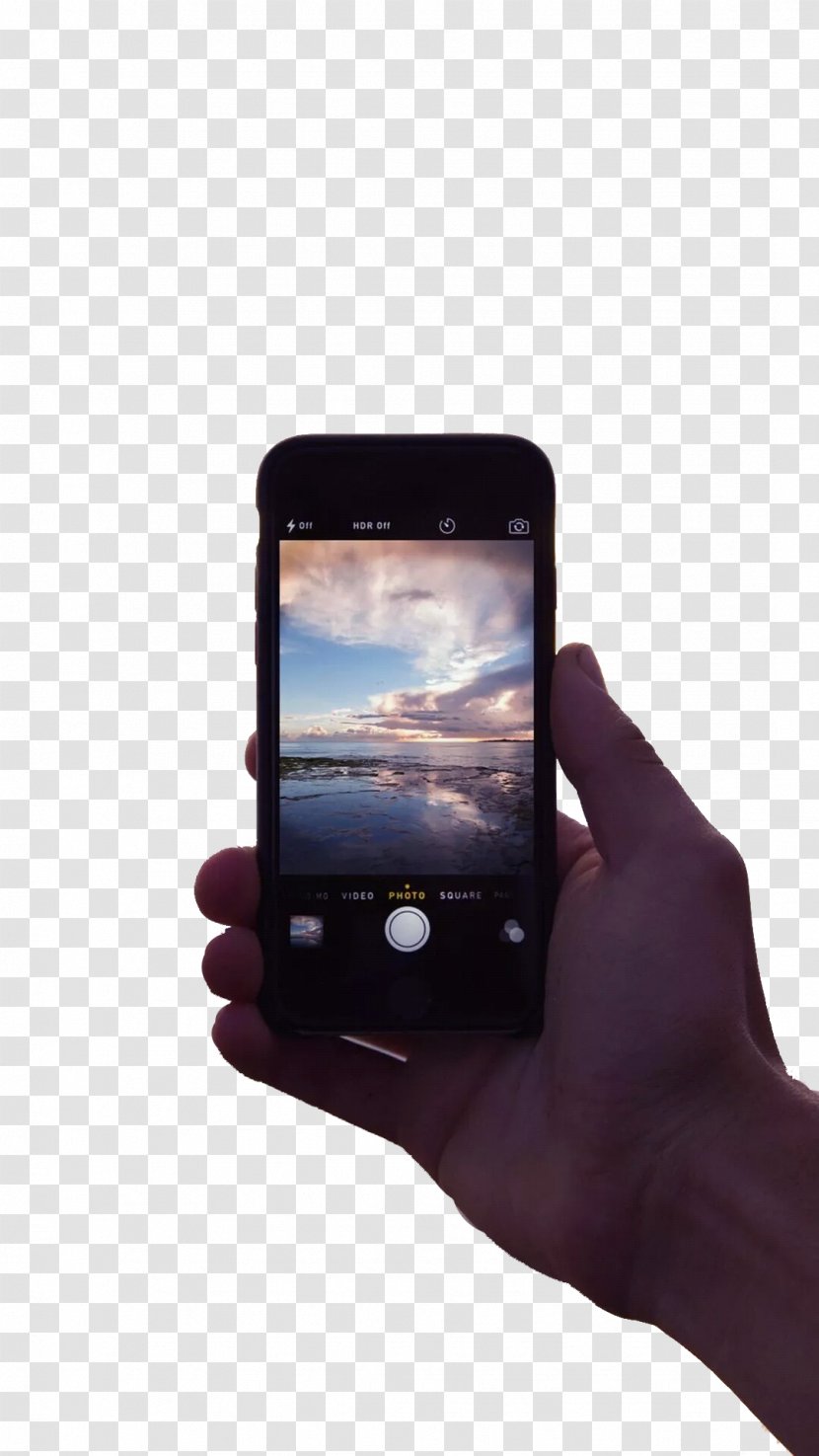 Mobile Web App Roaming - Camera Phone - In The Sea Transparent PNG